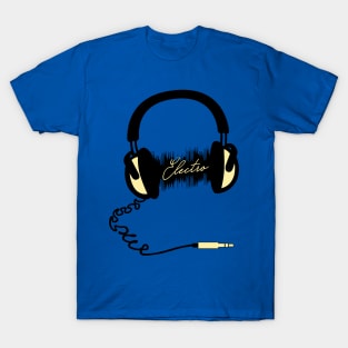 Headphone Audio Wave - Electro T-Shirt